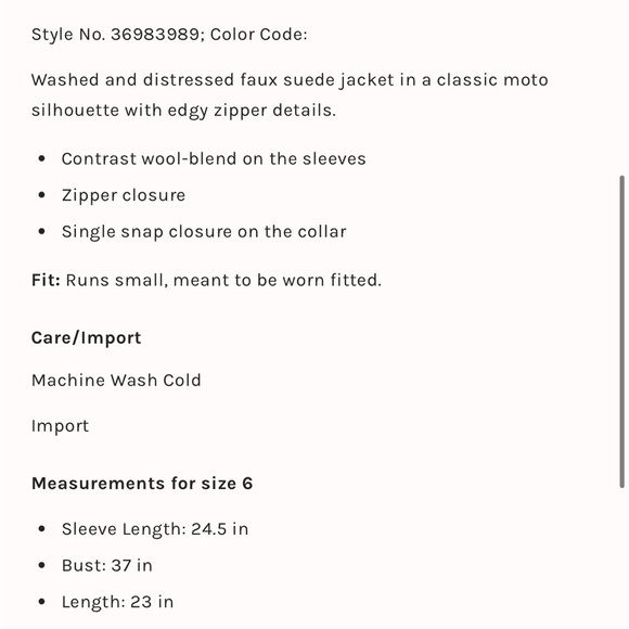 Free People Cool & Clean Faux Suede Moto Jacket - Picture 4 of 7